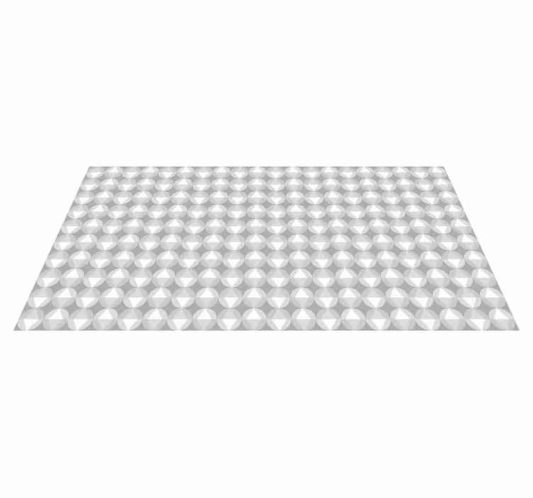 Tapis vinyle salon vinylee gris apaisant de style nordique - TenStickers