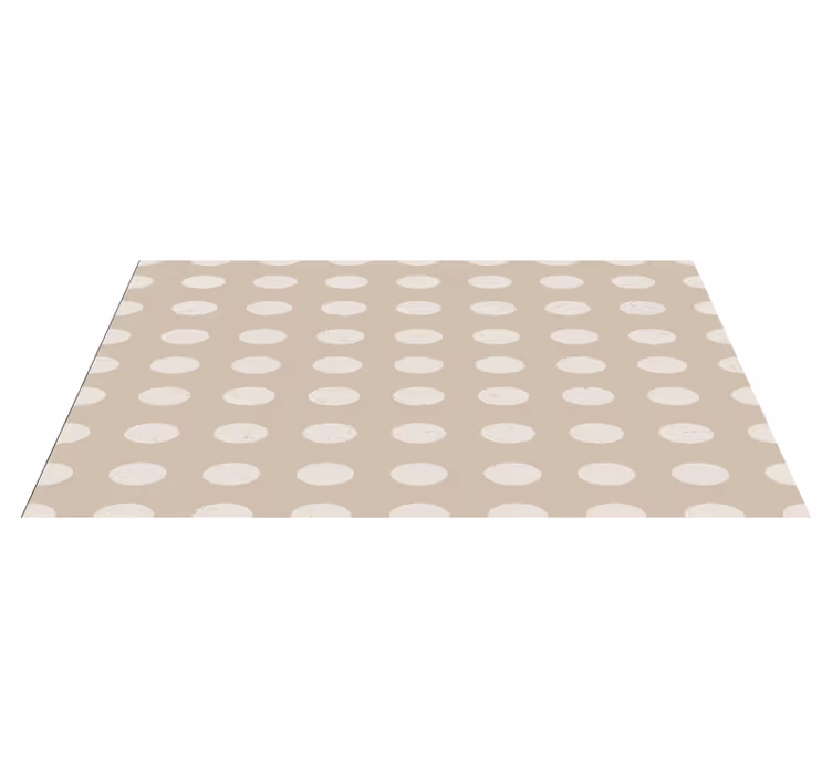 Tapis vinyle texture motif tacheté beige - TenStickers