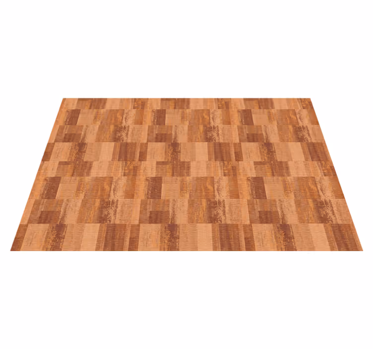 Tapis vinyle imitation parquet illusion de sol en bois - TenStickers