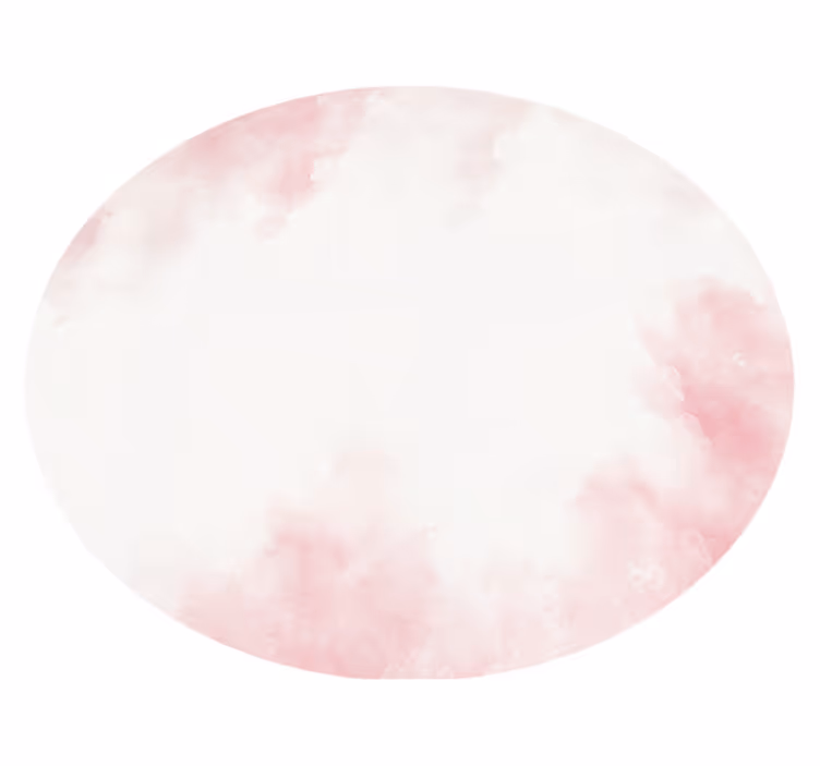 Tapis vinyle minimaliste rond rose ombré - TenStickers