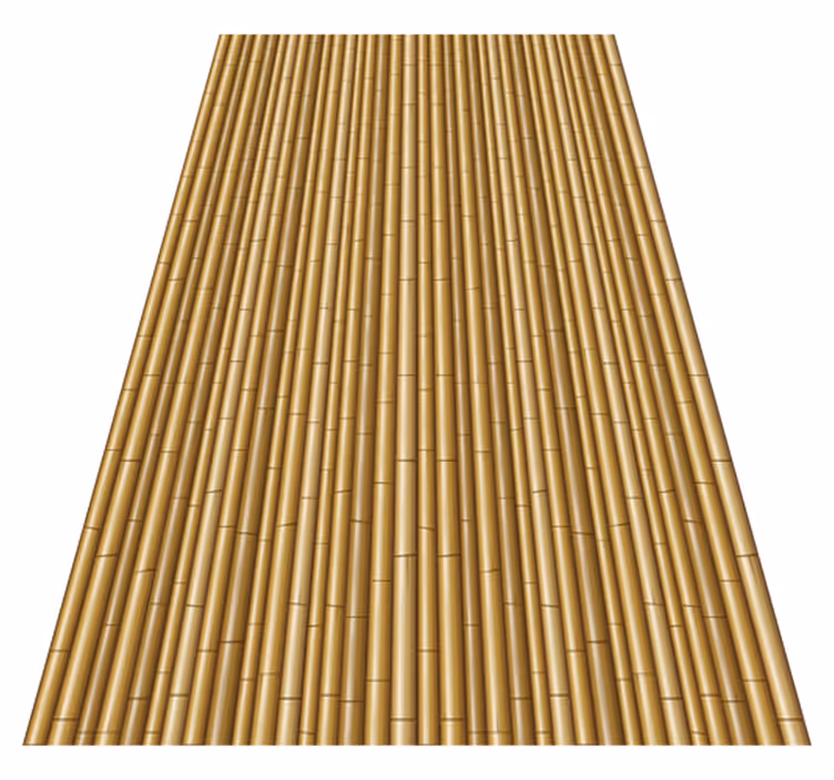 Tapis vinyle nature texture rotin - TenStickers