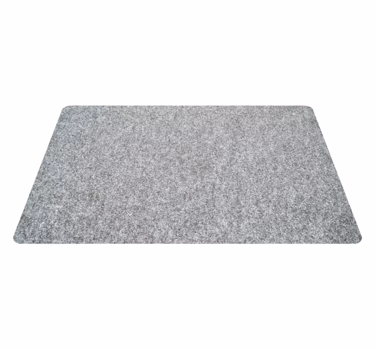 Tapis vinyle bureau grisé - TenStickers