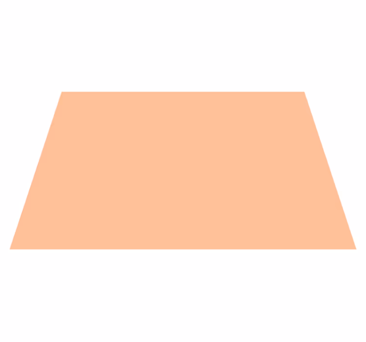 Tapis vinyle rectangulaire Peach Fuzz - TenStickers