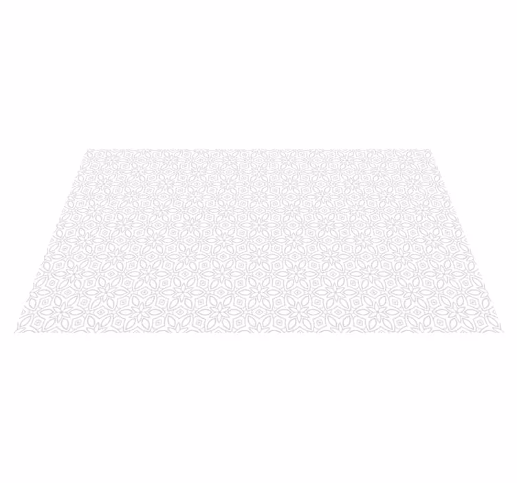 Tapis vinyle cuisine symétrie de cuisine - TenStickers