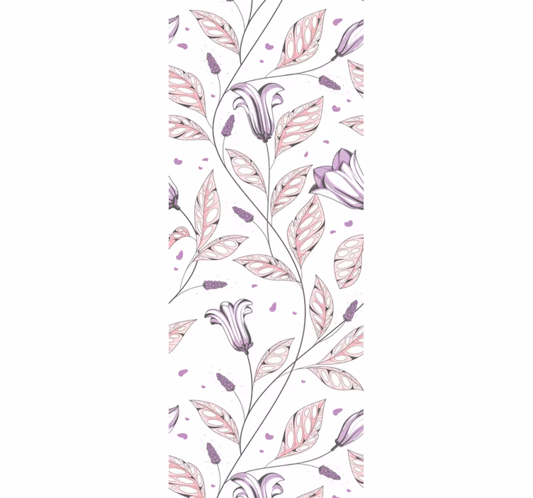 Papier peint floral conception d'harmonie florale - TenStickers