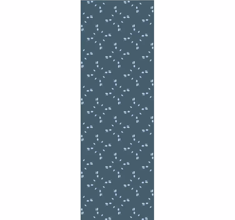 Papier peint moderne motif de fleurs - TenStickers