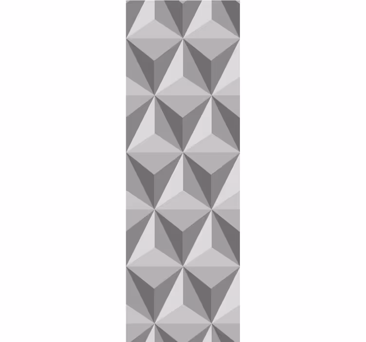Papier peint formes géometriques modèle de pyramide 3d - TenStickers