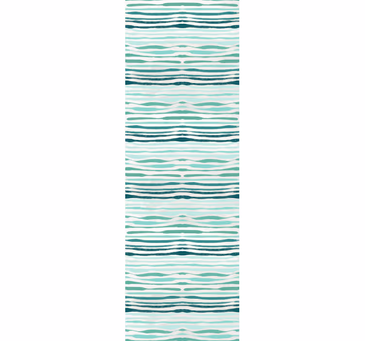 Papier peint motif vague fluide - TenStickers