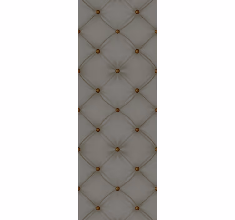 Papier peint texture motif coussiné gris - TenStickers