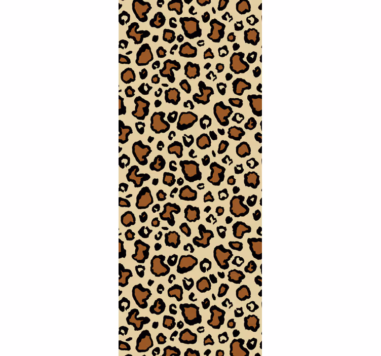 Papier peint léopards motif typique - TenStickers