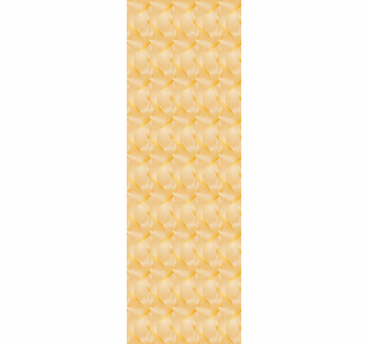 Papier peint motif élégant à motifs courbés - TenStickers