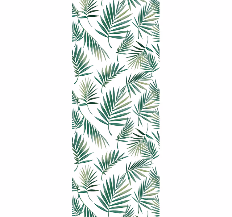 Papier peint nature motif tropical luxuriant - TenStickers
