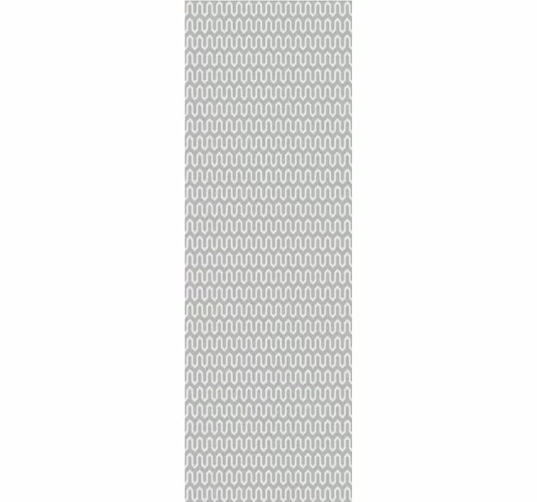 Papier peint formes géometriques motif ondulé élégant - TenStickers