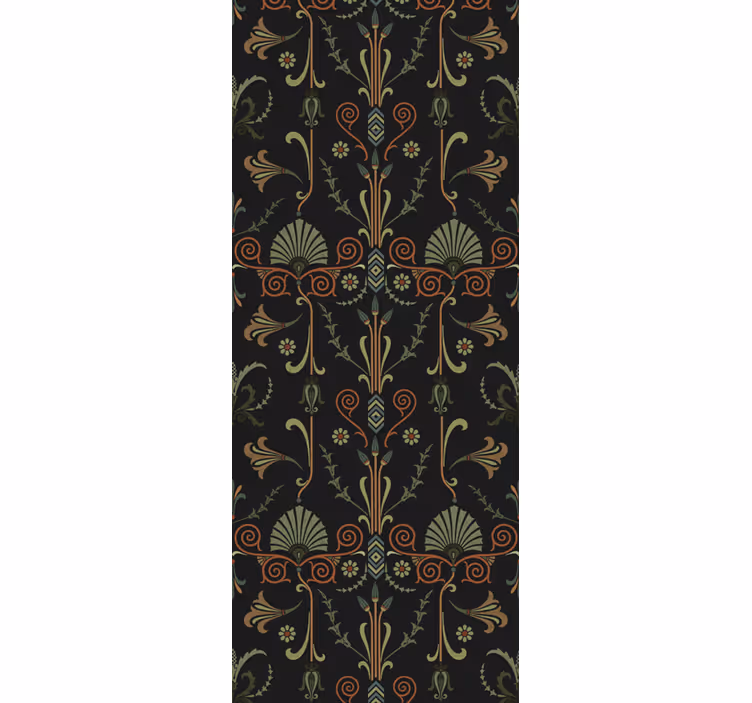 Papier peint fleuri motif botanique élégant - TenStickers
