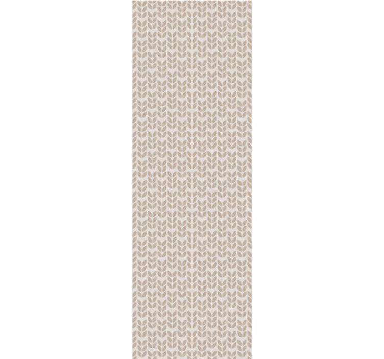 Papier peint motif feuillage inspiré - TenStickers