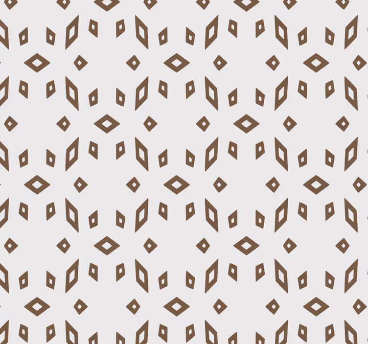 Papier peint formes géometriques motif diamant élégant - TenStickers