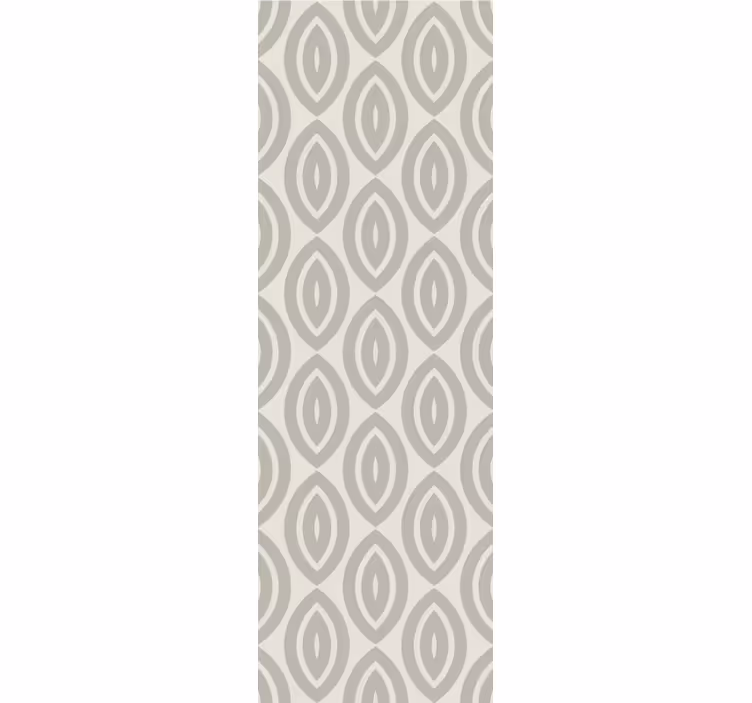 Papier peint motif formes de feuilles élégantes - TenStickers