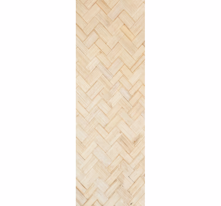 Papier peint bois texture en chevrons - TenStickers