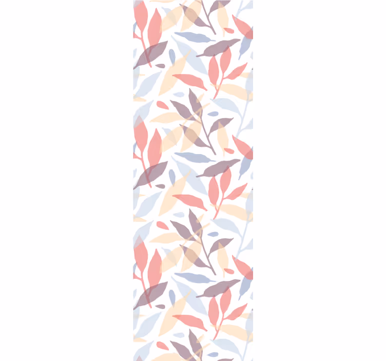 Papier peint feuillage motif de feuillage léger - TenStickers