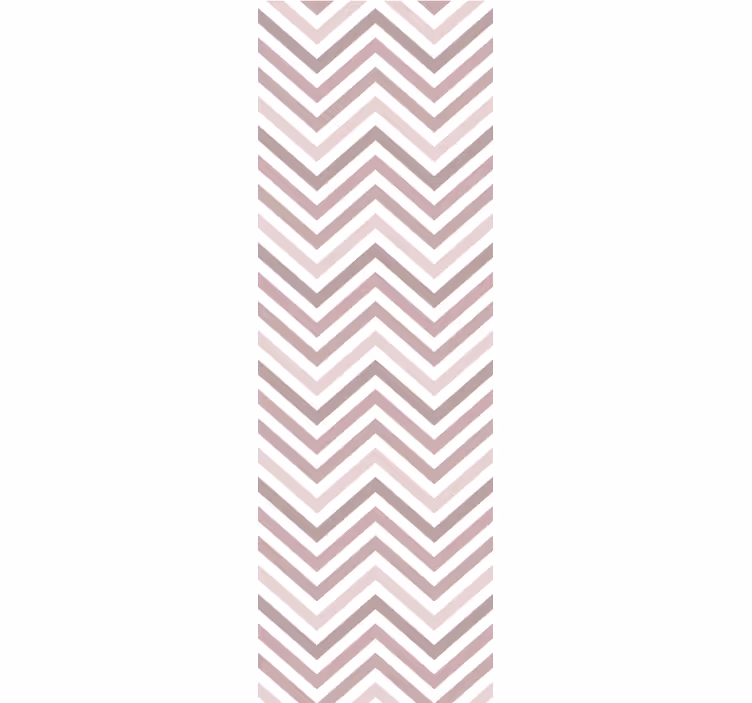 Papier peint ligne horizontale formes en zigzag à chevrons - TenStickers