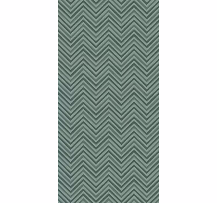 Papier peint formes géométriques chevrons zigzag - TenStickers