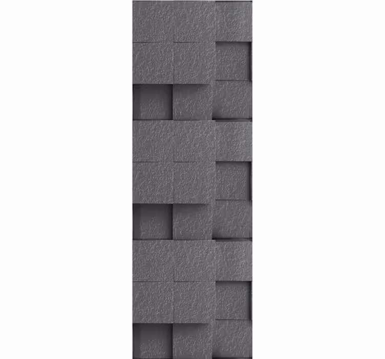 Papier peint motif surface de cube texturée - TenStickers