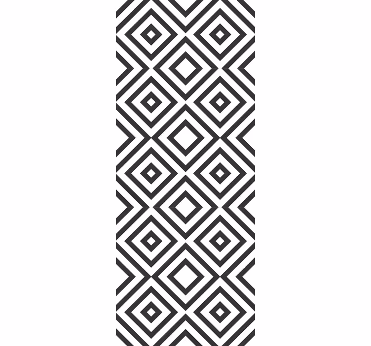 Papier peint formes géométriques arrangement diamant - TenStickers