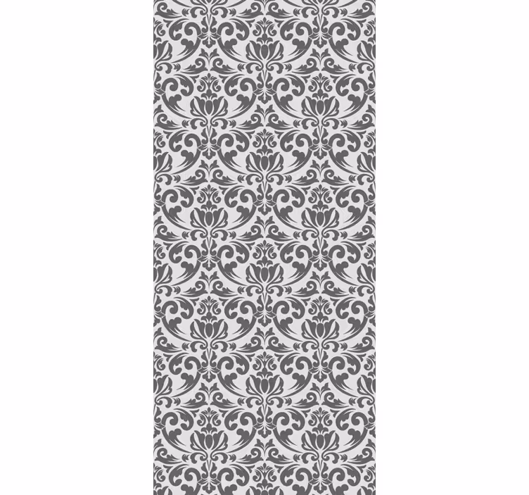 Papier peint fleuri accent floral élégant - TenStickers