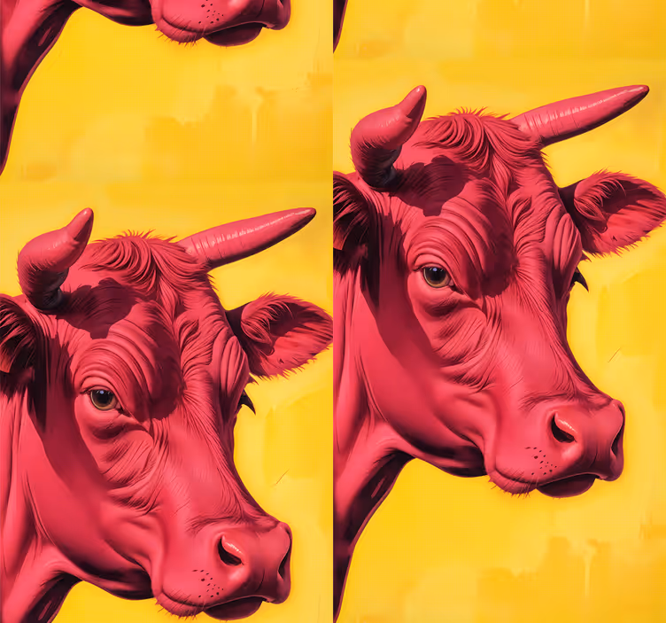 Papier peint art affiche pop art d'andy warhol - TenStickers