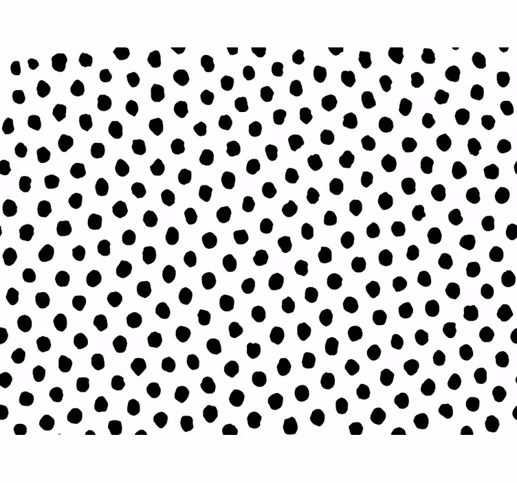 Papier peint chiens dalmata noir et blanc - TenStickers