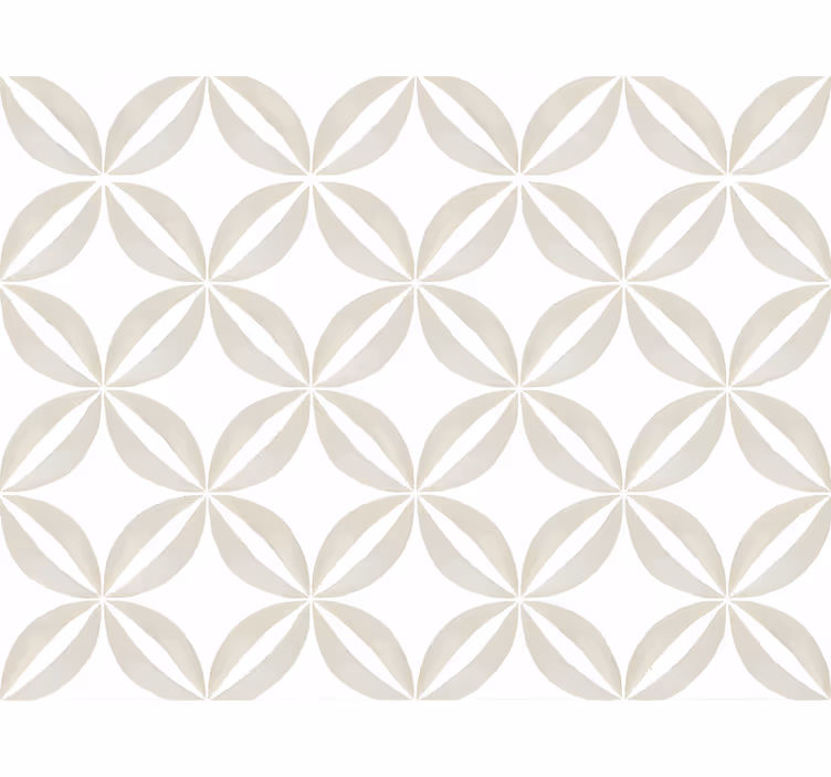 Papier peint salon carreaux de ciment de sable - TenStickers