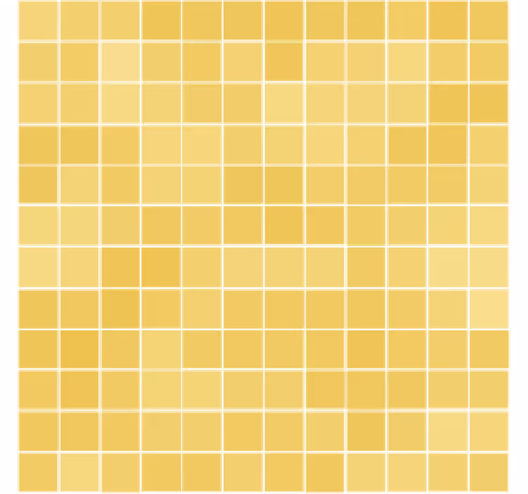 Papier peint ornemental motif mosaïque - TenStickers