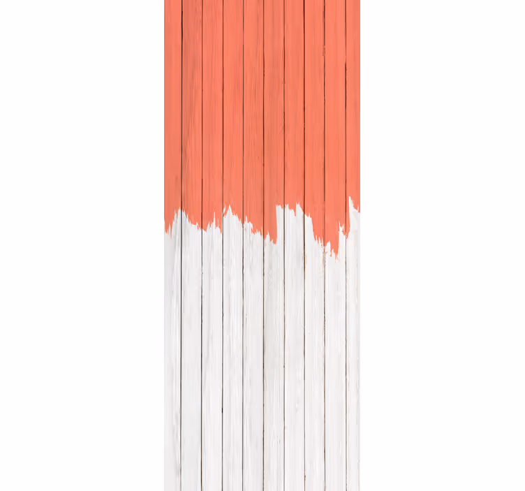 Papier peint bois motif corail vivant - TenStickers