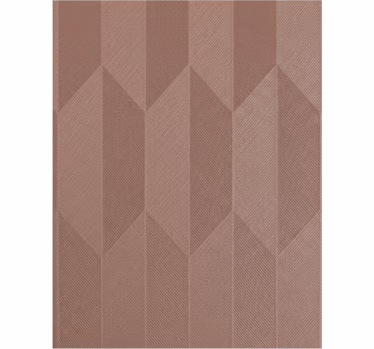 Papier peint salon chevron mauve géométrique - TenStickers