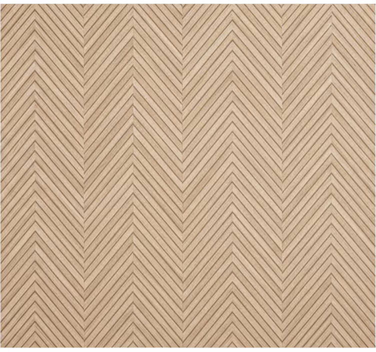Papier peint salon texture chevron en bois - TenStickers