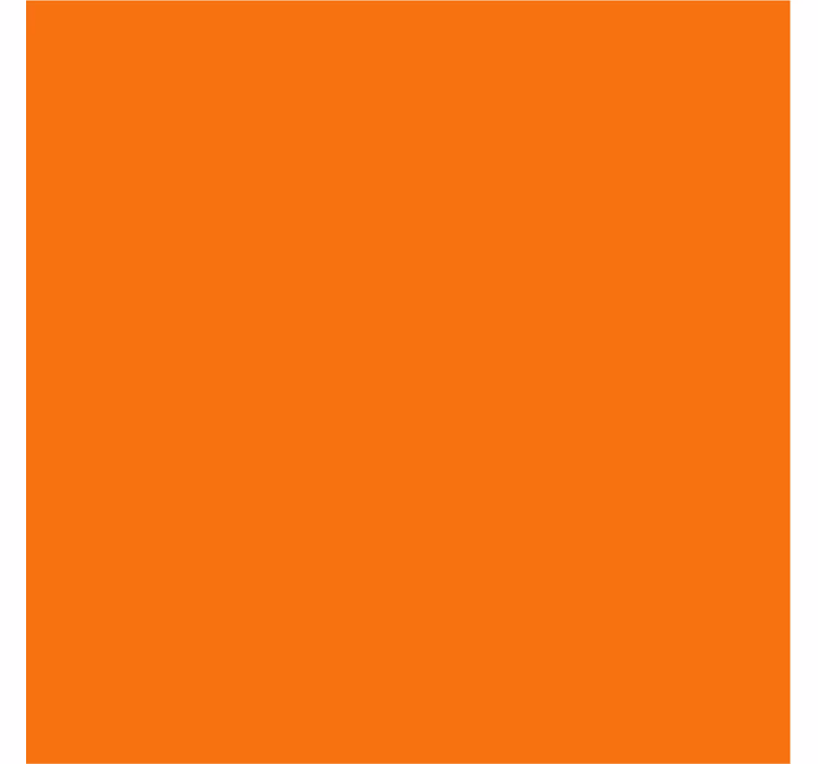 Papier peint salon orange mat - TenStickers