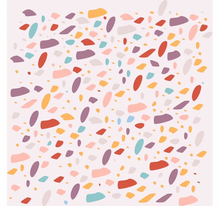 Papier peint effet marbre table pierres colorées - TenStickers
