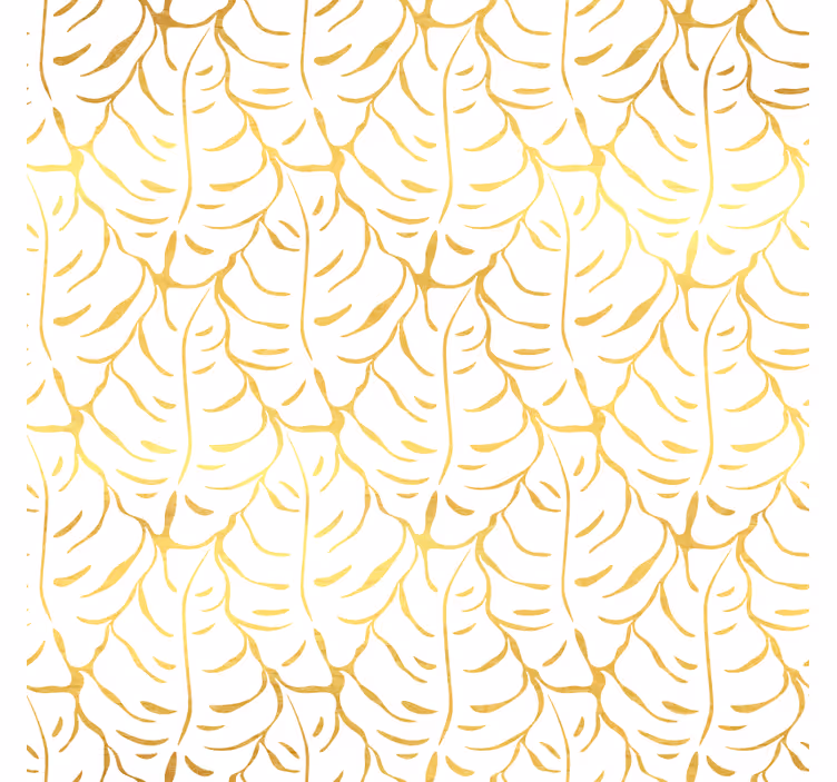 Papier peint chambre feuilles tropicales élégantes - TenStickers