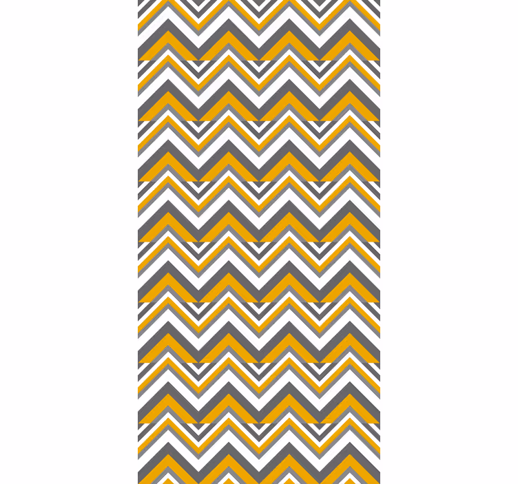 Papier peint chambre motif chevrons - TenStickers