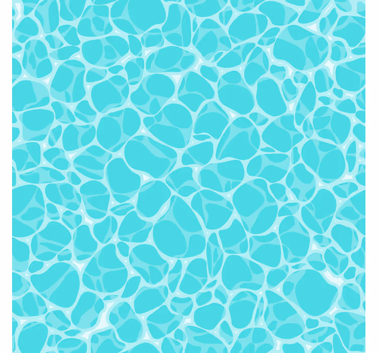 Papier peint motif reflet de lumière au fond marin - TenStickers
