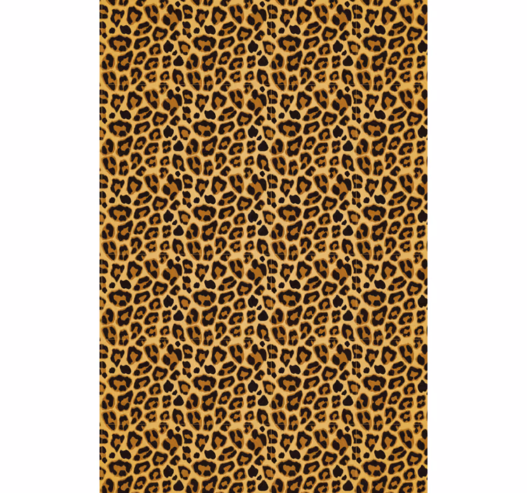 Papier peint animaux motif léopard - TenStickers