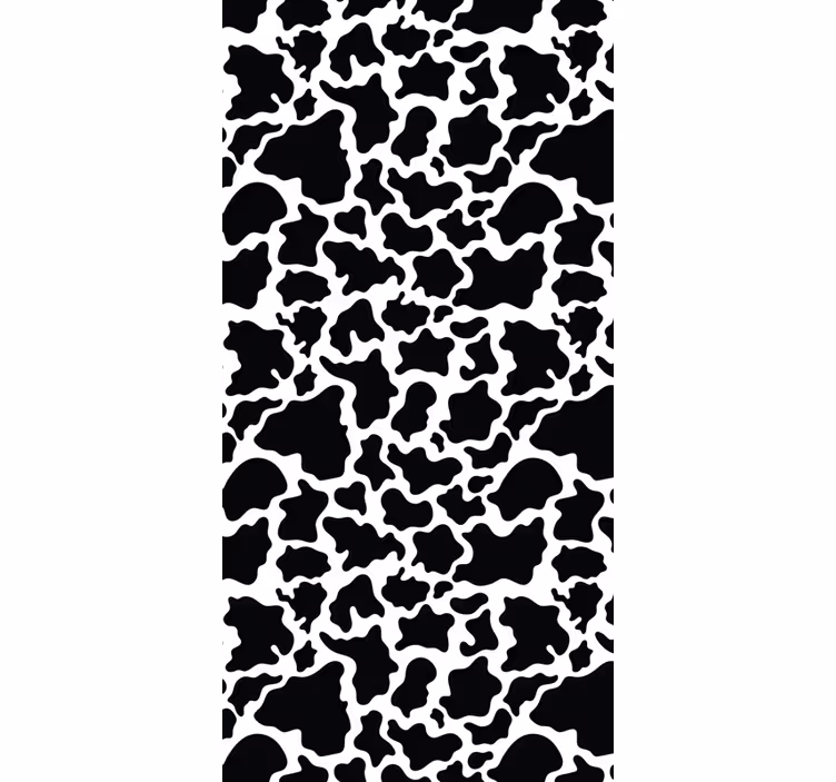 Papier peint animaux motif peau de vache - TenStickers