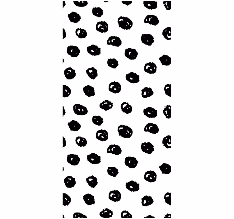 Papier peint animaux abstrait tacheté - TenStickers