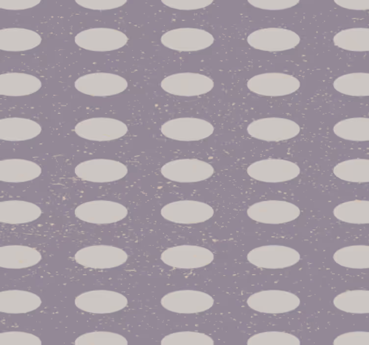 Papier peint couloir cercles géométriques gris et violet - TenStickers
