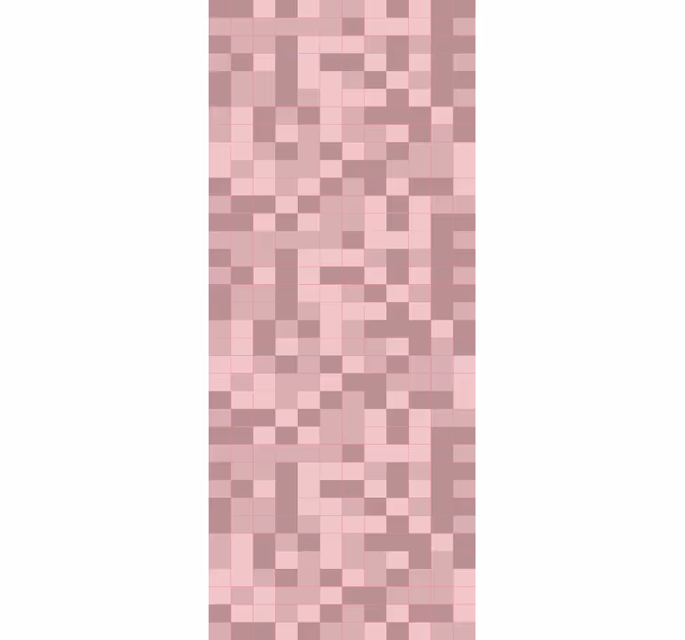 Papier peint formes géométriques camouflage pixelisé - TenStickers