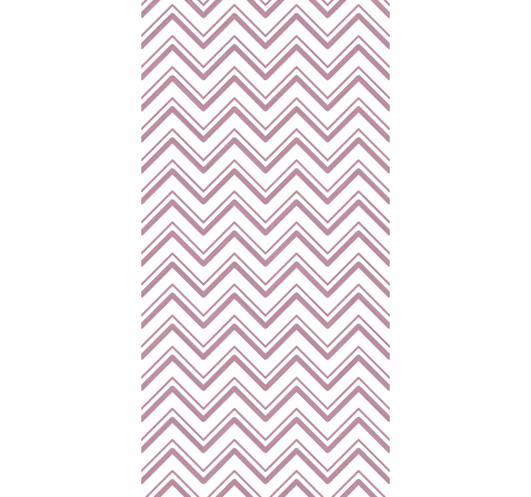 Papier peint formes géométriques zigzag chevron - TenStickers