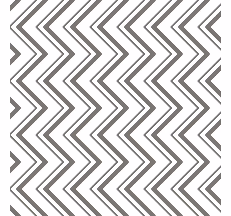 Papier peint formes géométriques style chevrons - TenStickers