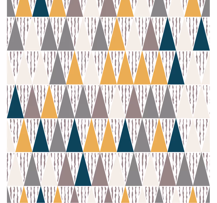 Papier peint formes géométriques segments triangulaires - TenStickers