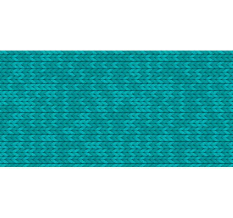 Papier peint texture cordes bleues - TenStickers