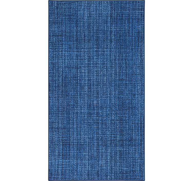 Papier peint texture effet tissu bleu - TenStickers